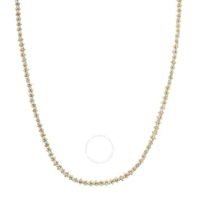 Tresorra 14k Yellow Gold Pallina Bead Tt Chain Necklace