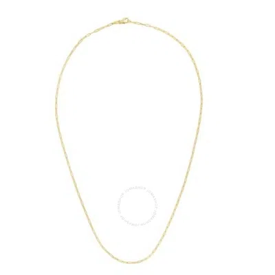 Tresorra 14k Yellow Gold Paperclip Chain Necklace