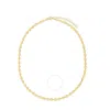 Tresorra 14k Yellow Gold Pebble Bead Chain Necklace In Yellow