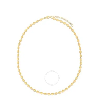 Tresorra 14k Yellow Gold Pebble Bead Chain Necklace