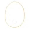 Tresorra 14k Yellow Gold Textured Fancy Chain Necklace In Yellow