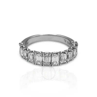 Tresorra 18k White Gold Diamond Ring In Metallic
