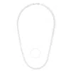 Tresorra Sterling Silver Comfort Curb Chain Necklace