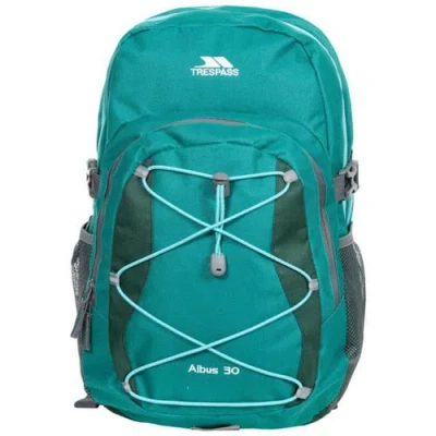 Trespass Albus 30 Liter Casual Rucksack/backpack In Green