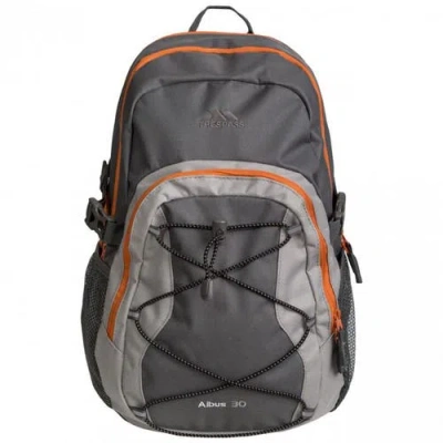 Trespass Albus 30 Liter Casual Rucksack/backpack In Gray