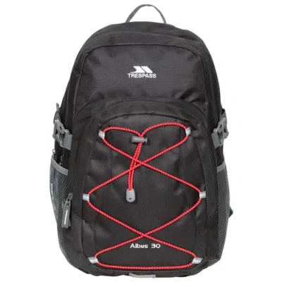Trespass Albus 30 Liter Casual Rucksack/backpack In Black