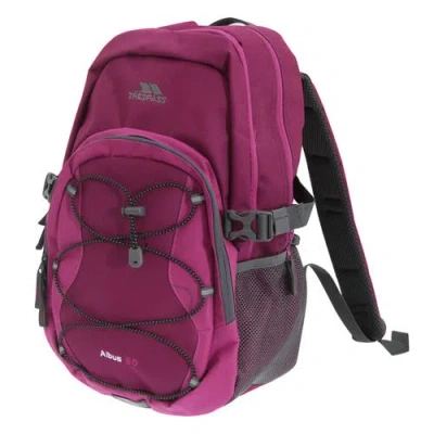 Trespass Albus 30 Liter Casual Rucksack/backpack In Purple