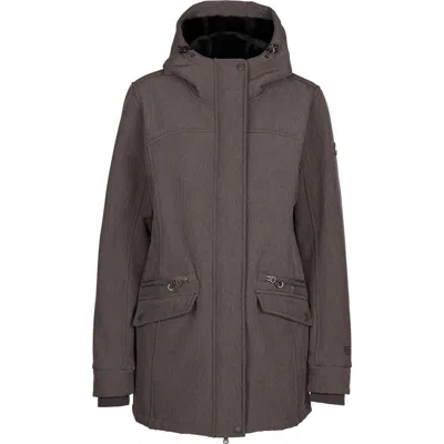 Trespass Anza Tp75 Soft Shell Jacket In Brown