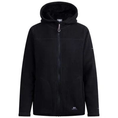 Trespass Backstay Fleece Jacket In Black