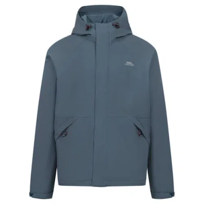 Trespass Bayhead Waterproof Jacket In Blue