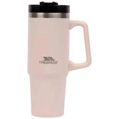 Trespass Bigup Stainless Steel Mug In Pink