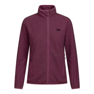 Trespass Celia Fleece Jacket In Purple