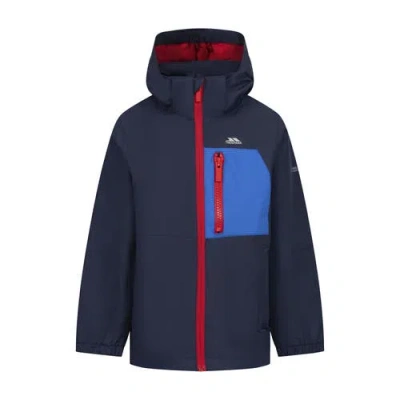 Trespass Childrens/kids Evandor Waterproof Jacket In Black