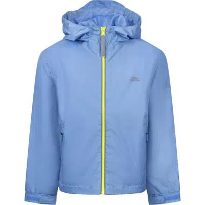 Trespass Childrens/kids Fernmore Dripdrop Rain Suit In Blue