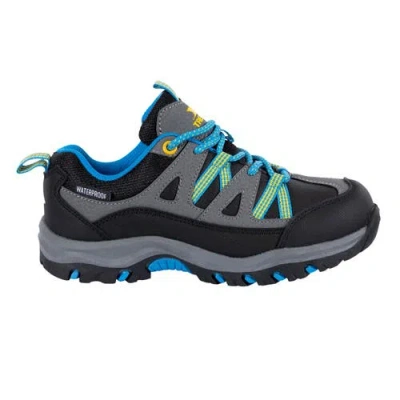Trespass Childrens/kids Gillon Ii Walking Shoes In Black