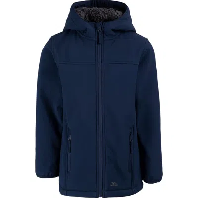Trespass Childrens/kids Kristen Soft Shell Jacket In Blue