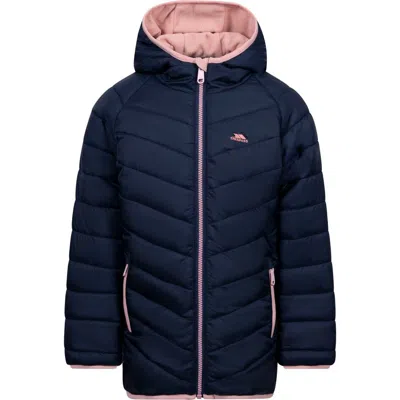 Trespass Childrens/kids Valard Quilted Jacket In Navy