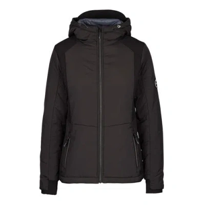 Trespass Courtney Dlx Padded Jacket In Black