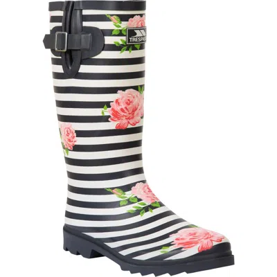 Trespass Elena Floral Galoshes In Multi