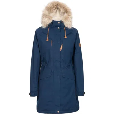 Trespass Faithful Waterproof Jacket In Blue