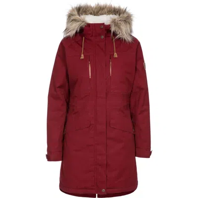 Trespass Faithful Waterproof Jacket In Red
