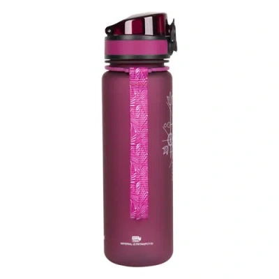 Trespass Flintlock Sports Bottle In Burgundy