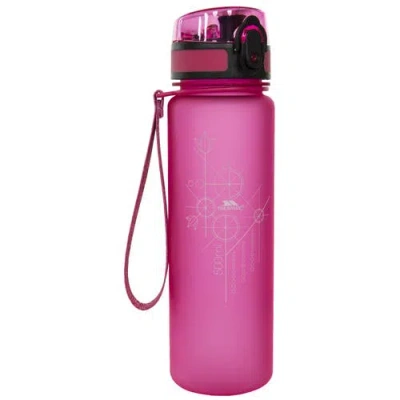 Trespass Flintlock Sports Bottle In Pink