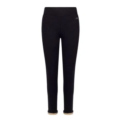 Trespass Fuzzy Fleece Leggings In Blue