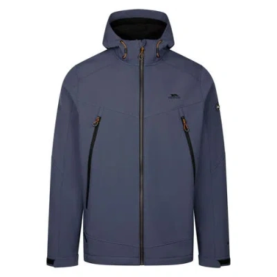 Trespass Hubbard Soft Shell Jacket In Blue