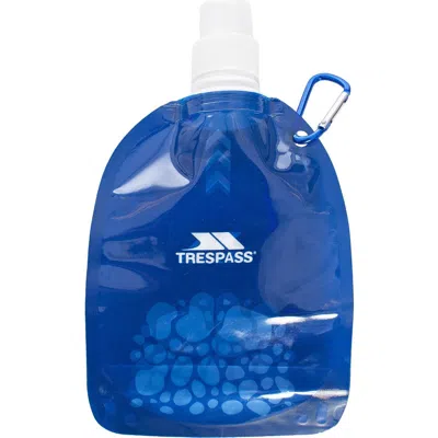 Trespass Hydromini Collapsible Water Bottle In Blue