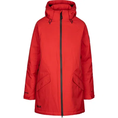 Trespass Isabelle Dlx Jacket In Red