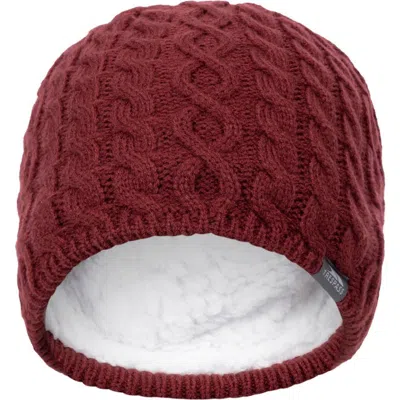 Trespass Kendra Beanie Hat In Burgundy