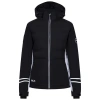 Trespass Kimberly Dlx Ski Jacket In Black
