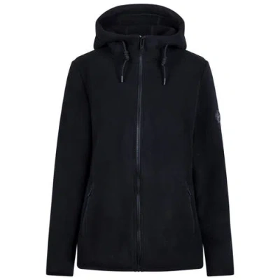 Trespass Leila Dlx Fleece Jacket In Black