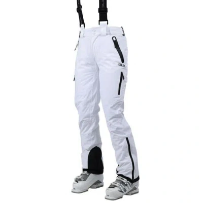 Trespass Marisol Ii Dlx Waterproof Ski Trousers In White