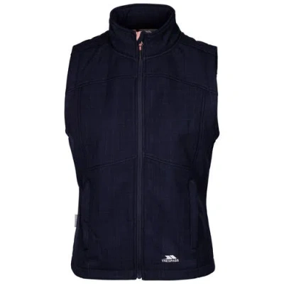 Trespass Mereb Tp50 Softshell Lightweight Vest In Blue