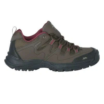 Trespass Mitzi Low Cut Hiking Shoes In Gray