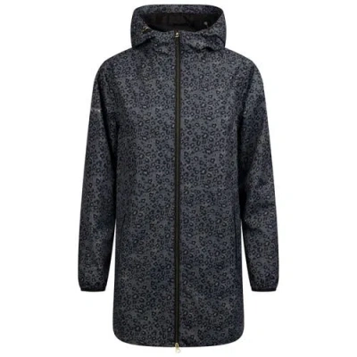 Trespass Parched Waterproof Jacket In Black