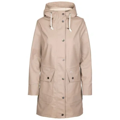 Trespass Payko Waterproof Jacket In Brown