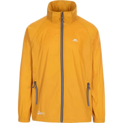 Trespass Qikpac Xgender Inclusive Packaway Jacket In Yellow