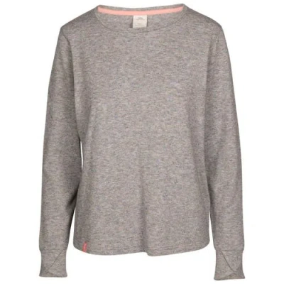 Trespass Rina Marl Long-sleeved Top In Gray