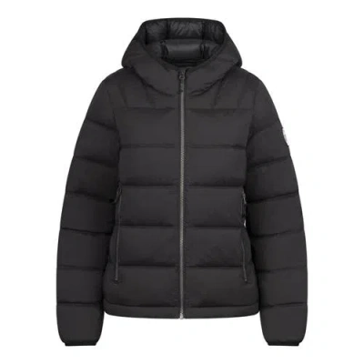 Trespass Rollins Hooded Jacket In Black