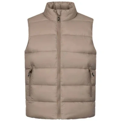 Trespass Simone Padded Casual Vest In Animal Print