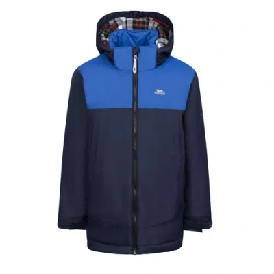 Trespass Kids'  Terris Waterproof Jacket In Blue