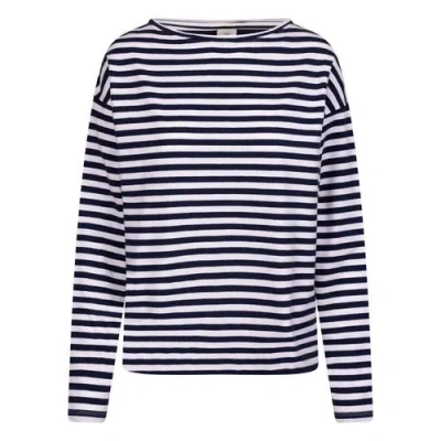 Trespass Thelma Striped Top In Blue
