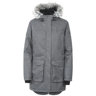 Trespass Thundery Waterproof Jacket In Gray