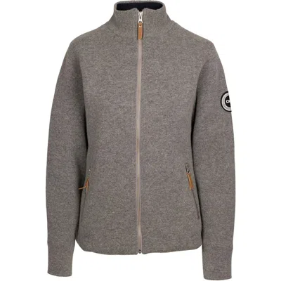 Trespass Tinahely Fleece Jacket In Gray