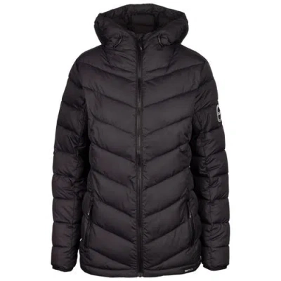 Trespass Tonya Dlx Eco Padded Jacket In Black