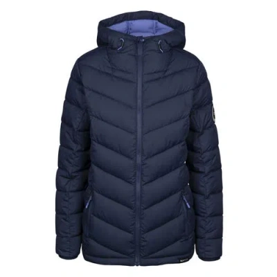 Trespass Tonya Dlx Eco Padded Jacket In Blue