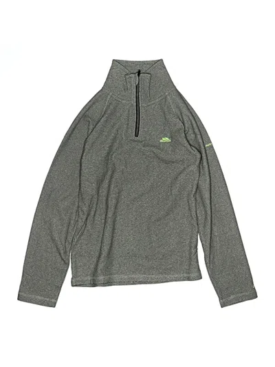 Pre-owned Trespass Kids' Track Jacket In Gray